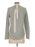 Ann Taylor LOFT 100% Cotton Gray Pullover Sweater Size S - photo 2