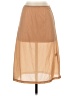 Unbranded Solid Tan Casual Skirt Size 2 - photo 1