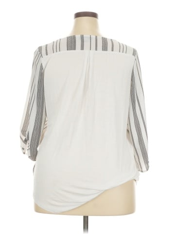 Tempted Hearts 3/4 Sleeve Blouse (view 2)