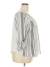 Tempted Hearts Gray 3/4 Sleeve Blouse Size 2X - photo 4