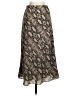Peyton Jensen 100% Polyester Animal Print Silver Formal Skirt Size S - photo 1