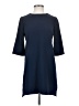 Mango Chevron-herringbone Blue Casual Dress Size 2 - photo 1