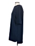 Mango Chevron-herringbone Blue Casual Dress Size 2 - photo 5