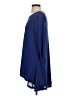 Alisha. D Solid Blue Casual Dress Size S - photo 5