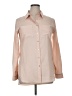 Calvin Klein 100% Polyester Color Block Ivory Pink Long Sleeve Blouse Size XL (estimated) - photo 1