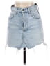 AGOLDE 100% Cotton Blue Denim Skirt Size 24 waist - photo 1