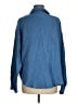 Yozy 100% Polyester Blue Long Sleeve Blouse Size 6 - photo 2