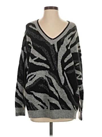 Aqua Pullover Sweater (view 1)