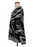 Aqua Animal Print Silver Pullover Sweater Size S - photo 5