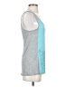 Assorted Brands 100% Silk Blue Sleeveless Silk Top Size XS - photo 4