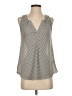 Candie's 100% Polyester Silver Sleeveless Blouse Size S - photo 1