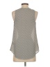 Candie's 100% Polyester Silver Sleeveless Blouse Size S - photo 2