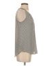 Candie's 100% Polyester Silver Sleeveless Blouse Size S - photo 4