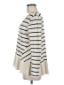 Eri + Ali Stripes Ivory Long Sleeve Top Size M - photo 5