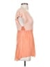 Free People 100% Polyester Orange Short Sleeve Top Size XS - photo 4