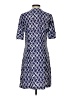 Sara Campbell Argyle Blue Casual Dress Size S - photo 2