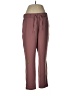 Lululemon Athletica 100% Polyester Color Block Burgundy Track Pants Size 8 - photo 1