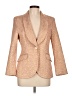Michael Kors Tweed Tan Gold Blazer Size 10 - photo 1