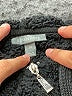 Essentials 100% Polyester Black Cardigan Size 3X - photo 7
