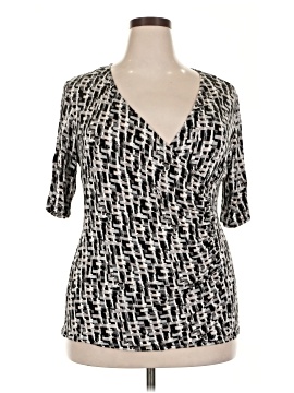 Dana Buchman Short Sleeve Blouse
