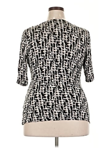 Dana Buchman Short Sleeve Blouse (view 2)