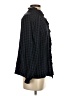 CAbi 100% Rayon Checkered-gingham Black Long Sleeve Button-Down Shirt Size S - photo 4
