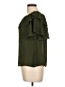 Dorothy Perkins 100% Polyester Green Short Sleeve Blouse Size 12 - photo 5