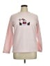 Cathy Daniels 100% Polyester Pink Sweatshirt Size XL - photo 1