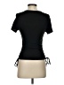 Popular 21 Black Short Sleeve Top Size S - photo 2