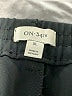 On 34th Solid Black Casual Pants Size XL - photo 7