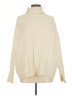 Andrea Jovine Ivory Turtleneck Sweater Size M - photo 1