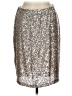 Cable & Gauge Metallic Silver Formal Skirt Size L - photo 1