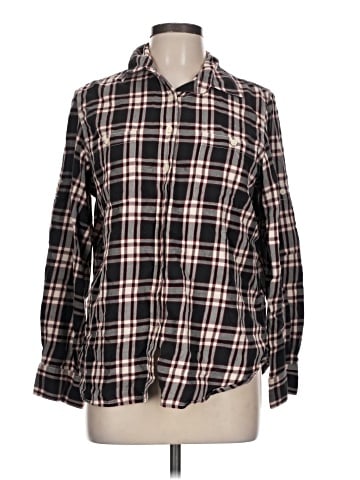 Lauren Jeans Co. Long Sleeve Button-Down Shirt (view 1)