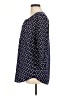 Pixley 100% Polyester Polka Dots Blue 3/4 Sleeve Blouse Size M - photo 5