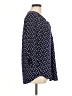 Pixley 100% Polyester Polka Dots Blue 3/4 Sleeve Blouse Size M - photo 4