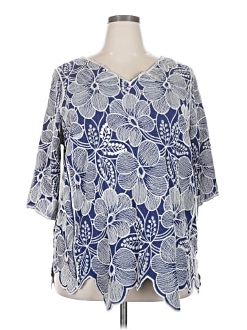 Kindred 3/4 Sleeve Blouse (view 1)