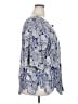 Kindred 100% Rayon Blue 3/4 Sleeve Blouse Size 2X - photo 4