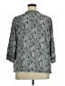 Lands' End Gray 3/4 Sleeve Blouse Size 1X - photo 2