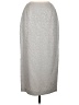 Maggy London 100% Polyester Paisley Silver Formal Skirt Size 6 - photo 1