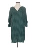 19 Cooper 100% Polyester Chevron-herringbone Teal Casual Dress Size S - photo 1