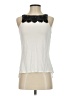 Unbranded 100% Rayon Ivory Sleeveless Blouse Size S (estimated) - photo 1