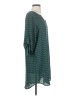 19 Cooper 100% Polyester Chevron-herringbone Teal Casual Dress Size S - photo 4