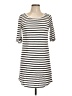 Splendid Stripes Ivory Casual Dress Size L - photo 1