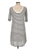 Splendid Stripes Ivory Casual Dress Size L - photo 2
