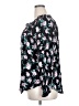 Torrid 100% Rayon Floral Black Long Sleeve Blouse Size 2X Plus (2) - photo 5