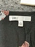 DR2 100% Rayon Black 3/4 Sleeve Blouse Size XL - photo 7