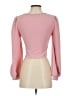 Shein Pink Long Sleeve Top Size S - photo 2