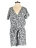 Gap 100% Rayon Print Blue Romper Size XS - photo 1