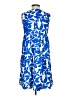 Shein Print Blue Casual Dress Size 4 - photo 2