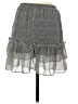 Sienna Sky 100% Polyester Polka Dots Gray Casual Skirt Size S - photo 2